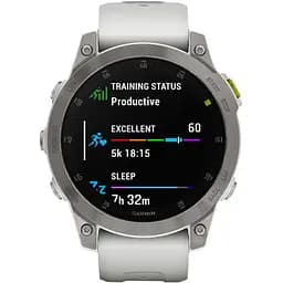 Смарт-годинник Garmin Epix (Gen 2) Sapphire-White Titanium (010-02582-20/21) - мініатюра 2