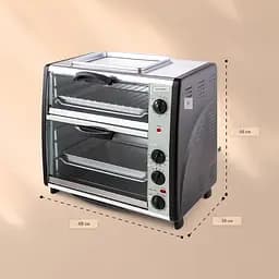 Духовка електрична подвійна OneConcept All-You-Can-Eat (10026452) - мініатюра 5
