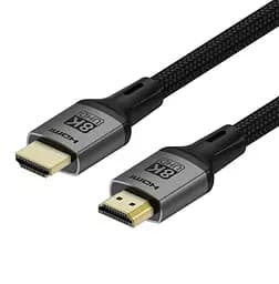 Кабель HDMI Colorway CB-HD088BK UHD v2.1 8K 48Gbit HDR Ethernet ARC 2 м - мініатюра 1