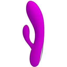 Вибратор-кролик Pretty Love Alvin 16.9 см фуксия