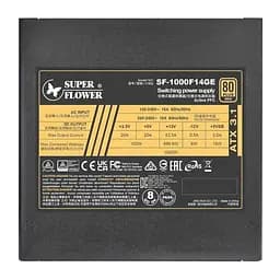 Блок живлення Super Flower LEADEX III 1000W ATX 3.1 80+ Gold (SF-1000F14GE) - мініатюра 5