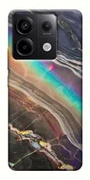 Чехол Demsky Радужный мрамор для Xiaomi Redmi Note 13 Pro 4G