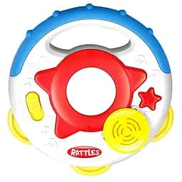 Музыкальная игрушка Бубен HUANGER 789-2 на батарейках.