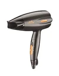 Фен Monte 1200-1400Ват/2-швидкості /концентратор/складна ручка/Чорно-бронзовий