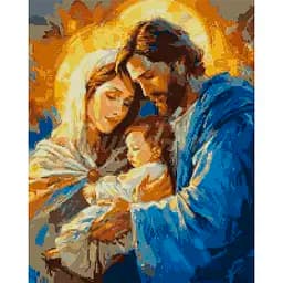 Алмазна мозаїка Santi Святе сімейство, 40x50 см на підрамнику (956069)