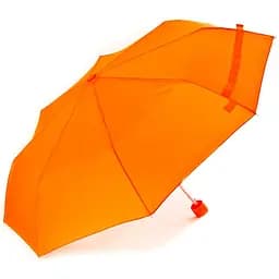 Женский складной зонтик механический Fare 90 см оранжевый