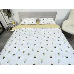 Комплект постільної білизни Ecotton Евро сатин (24820)