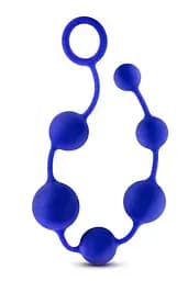 Анальные шарики Performance Advanced Silicone Anal Beads 40.6 см (синий)