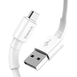 Кабель Baseus Mini White USB Cable For Micro 2.4 A 1 м White