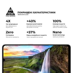 Захисне скло на ZTE Blade A56 4G з олеофобним покриттям, Pro, повне проклеювання, антистатичний і пиловідштовхуючий шар, 9H, самоклеючеся, 2.5D, на весь екран, антистатичний клей, ArmorStandart (ARM87521) - мініатюра 5