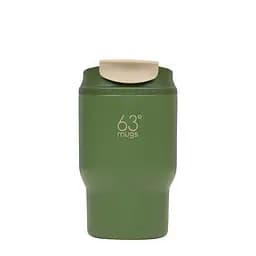 Смачна термочашка для кави 63mugs Drive 360 мл глибока зелена (1063)