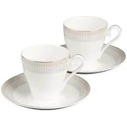 Набір чайних чашок із блюдцями NP82SETTEA 2+2