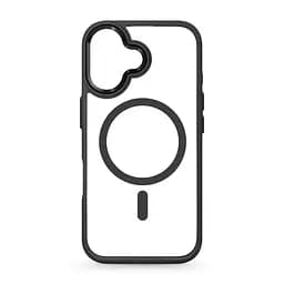 Чехол для Apple iPhone 17, Unit MagSafe, черный, прозрачный, магсейф, противоударный, магнитный, панель-накладка с поддержкой MagSafe, с поддержкой беспроводной зарядки, TPU+PC, защита всего корпуса, ударостойкий, ArmorStandart (ARM86281)
