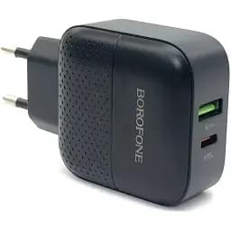 Зарядний блок адаптер Borofone BA46A Premium