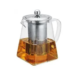 Чайник для заварювання скляний Edenberg чотирьохкутний 950 мл (EB-19023)