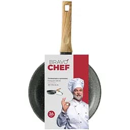Сковорода Bravo Chef глибока з кришкою 26 см (BC-1102-26 HL) - мініатюра 6