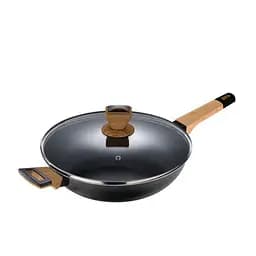 Сотейник с крышкой Bergner Earth black 28 см (BG-34628-BK)