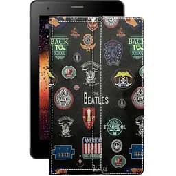 Чохол StatusCASE з екошкіри для планшету Fly Flylife Connect 10.1 3G 2 Бітлз