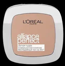 Компактна пудра для обличчя L’Oréal Paris Alliance Perfect, відтінок D3 Золотисто-бежевий, 9 г (A5937705)
