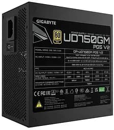 Блок живлення Gigabyte GP-UD750GM PG5 V2 750W ATX 3.1 80+ Gold (GP-UD750GM PG5 V2) - мініатюра 2
