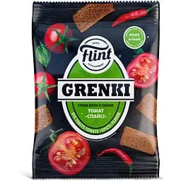 Гренки ржаные Flint Grenki со вкусом Томат спайси 100 г