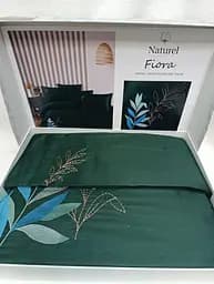 Постільна білизна Naturel Fiora Green Сатин з вишивкою Limasso pbe0051866