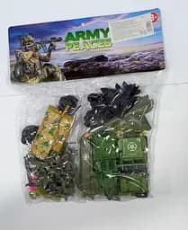 Комбат 20 B, 36 элементов, солдаты, танк, машинка, пистолет, карта, в пакете (6965802420026) Вид 3