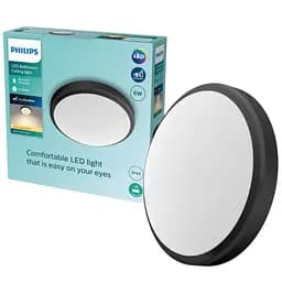 Світильник Philips Doris CL257 EC RD 6W 27K B HV IP44 06 чорний (929002665001)