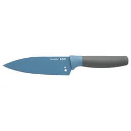 Нож поварский Berghoff LEO с отверстиями для чистки пряных трав голубой 14 см (3950106)