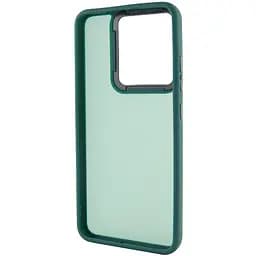 Чохол TPU+PC Lyon Frosted для Motorola Moto G86 5G Green - мініатюра 3