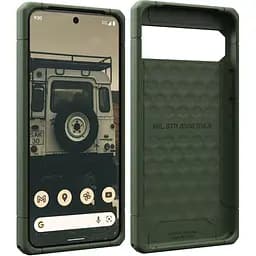 Оригінальний протиударний чохол UAG Scout для Google Pixel 8 (6.2") Olive Drab 614318117272 - мініатюра 4