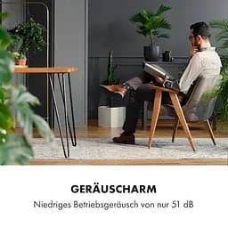 Мобільний вентилятор Klarstein Whirlwind 3 в 1 1600 м³/г 90 Вт (10029327) - мініатюра 7