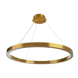 Потолочный светильник Brille подвесной лофт для спальни светодиодный BR-929S/63W WW 80" G