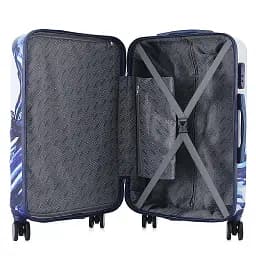 Валіза Semi Line 24" M White/Blue Print (T5653-2) - мініатюра 2