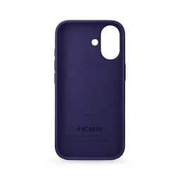 Силиконовый чехол с MagSafe для Apple iPhone 17, ICON2 MagCase, фиолетовый, противоударный, панель с мягкой подкладкой, защита всего корпуса, поддержка беспроводной зарядки, совместим с защитными стеклами и пленками, ArmorStandart (ARM88991) - мініатюра 2