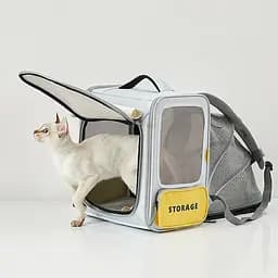 Рюкзак-переноска X ZONE GREY P7703 PETKIT - мініатюра 7