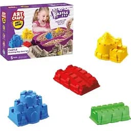 Кинетический песок Dede Art Craft Замок 600 г (3947)