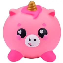 Іграшка-антистрес Smooshzees Luvzees Єдиноріг Цаппі колекційна рожева (8225)