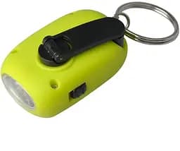Брелок-ліхтарик Munkees 1101 Mini Solar-Dynamo Flashlight Салатовий - мініатюра 2