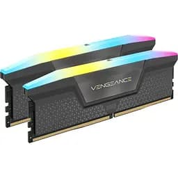 Модуль пам'яті DDR5 Corsair Vengeance RGB 2x32GB 5600MHz Grey (CMH64GX5M2B5600Z40K) [153824] - мініатюра 2