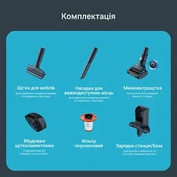 Пилосос бездротовий Rowenta X-Force Flex 14.80 Auto Animal 240 Вт автон. робота до 90 хв HEF system 99.9% чорно-золотий - мініатюра 10