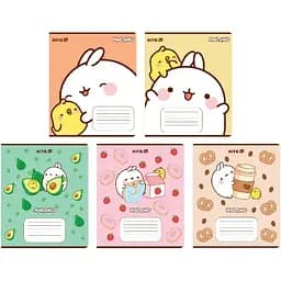 Зошит учнівський "Molang" Kite ML25-236 18 аркушів1 шт. в асортименті