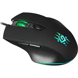 Комп'ютерна мишка Defender Wolverine GM-700L ігрова RGB 7 кн. 12800 dpi чорна (52700) - мініатюра 7