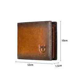 Чоловічий шкіряний гаманець BULL 12х10х1.5 см acs0029247