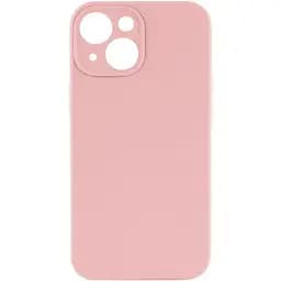 Чохол Silicone Case із захистом камери Full Apple iPhone 15 Light Pink