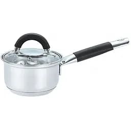 Ківш Krauzer LKA-128HFOCO-16S-2 з кришкою 16х9.5 см 2 л (78012)