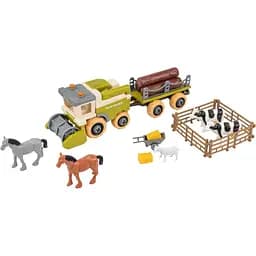 Ігровий набір Otamanko Веселий хутір комбайн з причепом