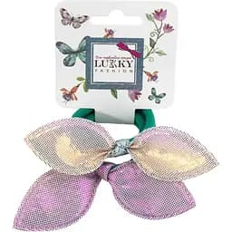 Резинки для волос Lukky 2 шт. перламутрово-голубые (T18555_перламутрово-голубой)