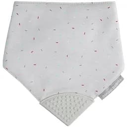 Слинявчик Canpol babies з прорізувачем сірий (26/902_grey)