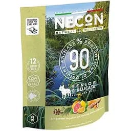 Сухий корм для собак похилого віку та з чутливим травленням Necon Natural Wellness Dog Senior and Delicate качка з рисом 800 г